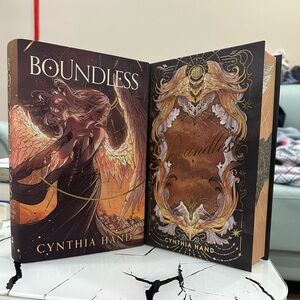 Fairyloot Boundless By Cynthia Hand (Unearthly Series Book 3) Sprayed Edges